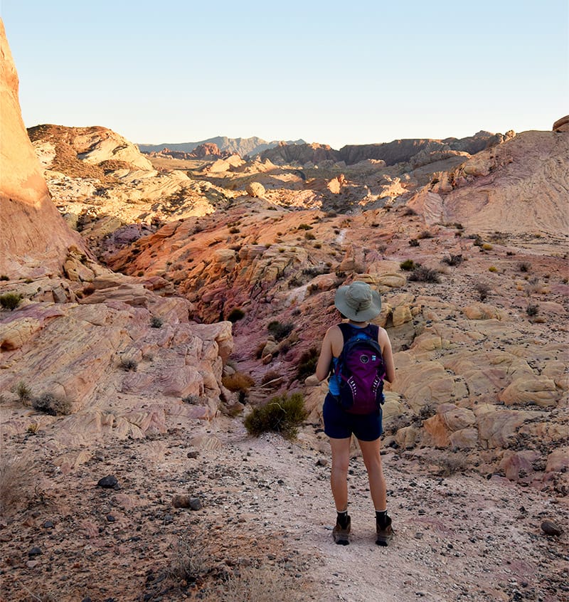Valley of Fire hiking