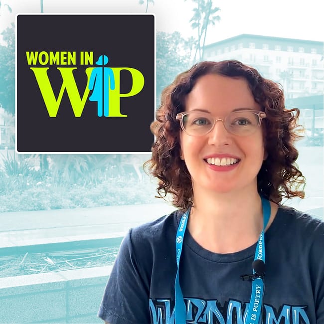 Women in WP Podcast featuring yours truly